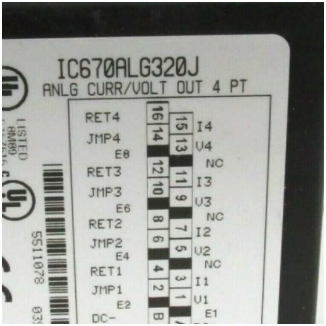 GE IC670ALG320 FIELD CONTROL MODULE