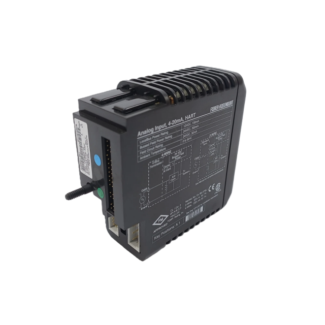 Emerson KJ3002X1-BA1 Rev M Hart Analog Input Module