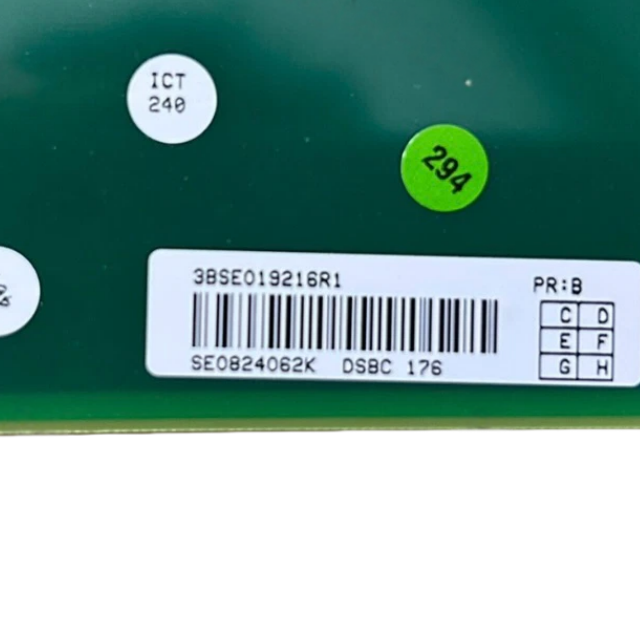 ABB DSBC176 3BSE019216R1 Processor Board