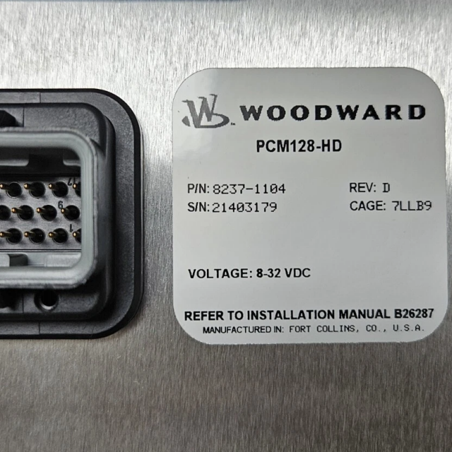 Woodward PCM128-HD Governor Digital Module