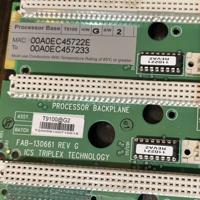 ICS TRIPLEX T9100 Processor Module