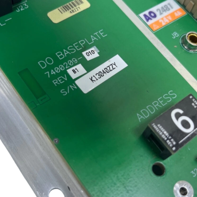 Invensys Triconex 7400209-010 Baseplate