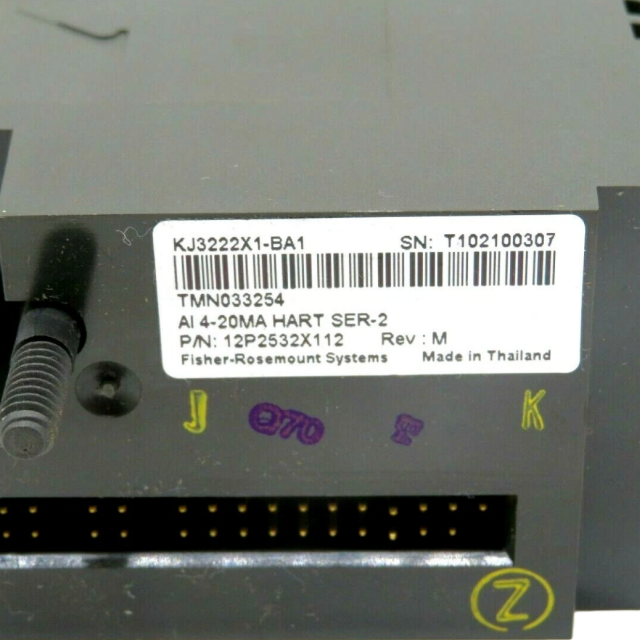 Emerson KJ3222X1-BA1 Analog Input Card