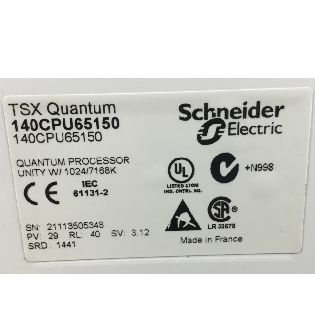 Schneider 140CPU65150 Unity processor