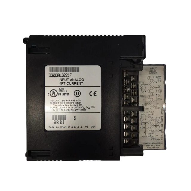GE IC693ALG221 Analog Current Input Module
