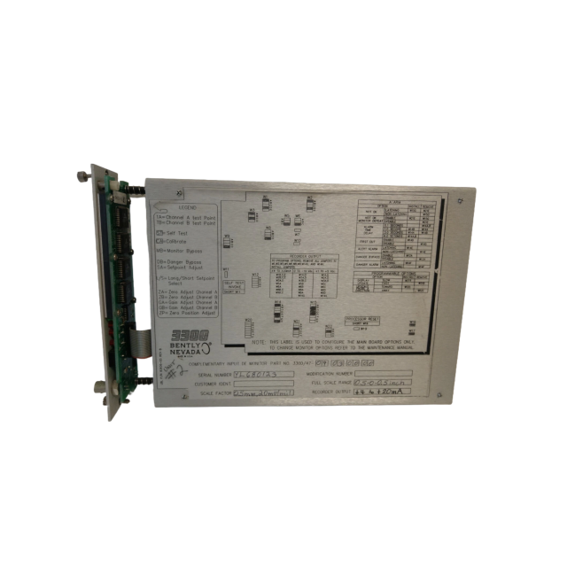 Bently Nevada 3300/47 Differental Expansion Monitor