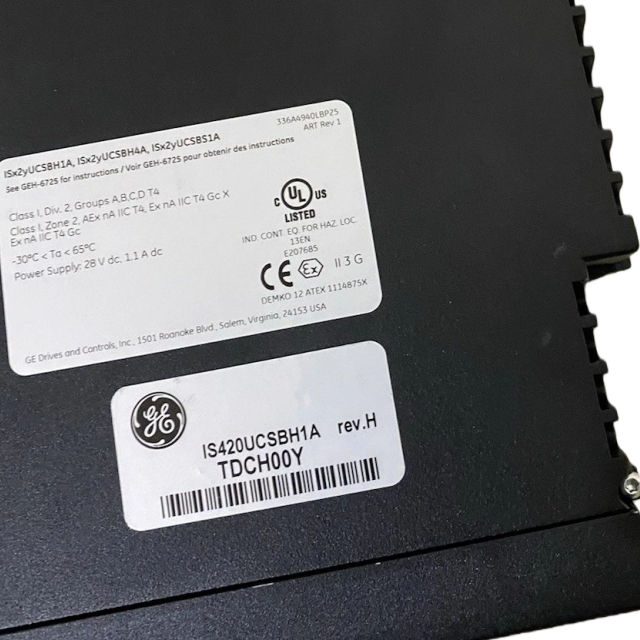 GE IS420UCSBH1A USCB CONTROLLER MODULE