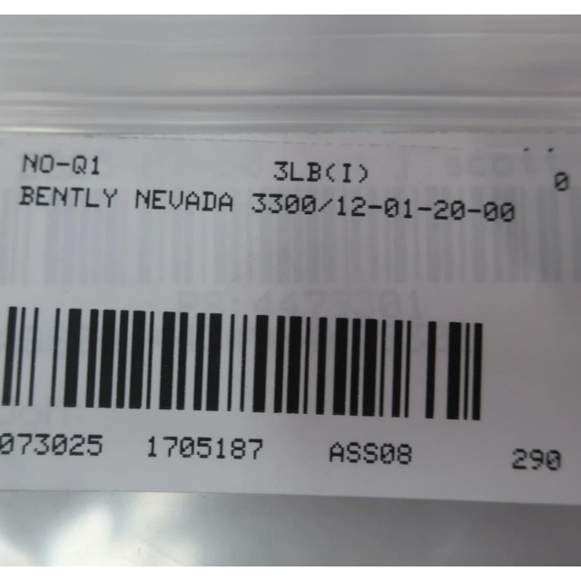 Bently Nevada 3300/12-01-20-00 3300 AC Power Supply