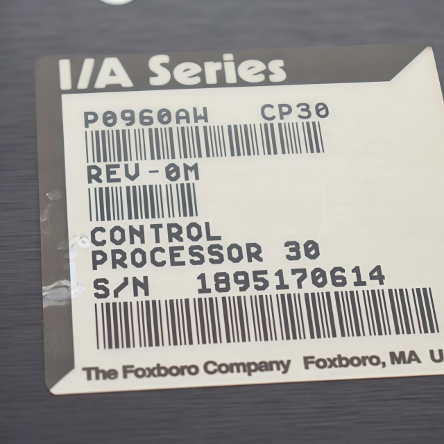 Foxboro CP30P0960AW PROCESSOR CONTROL MODULE
