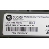 Allen Bradley 1746-NIO4V SLC 500 High Resolution Combination Module