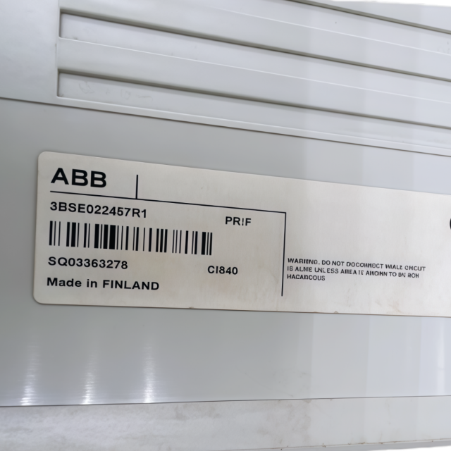 ABB CI840 3BSE022457R1 COMMUNICATION INTERFACE MODULE