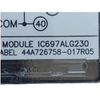 GE IC697ALG230 Base Converter Module