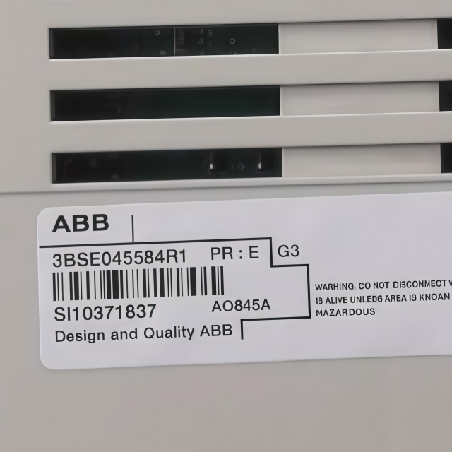 ABB AO845A 3BSE045584R1 Analog Output Module